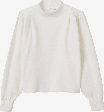 MANGO Пуловер 'Shoulder' в бяло, Преглед на продукта