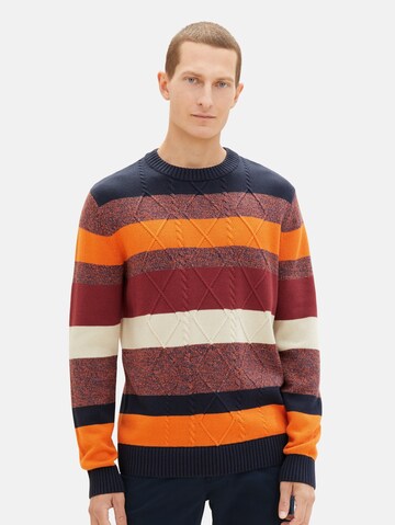TOM TAILOR Sweater in Mixed colors: front