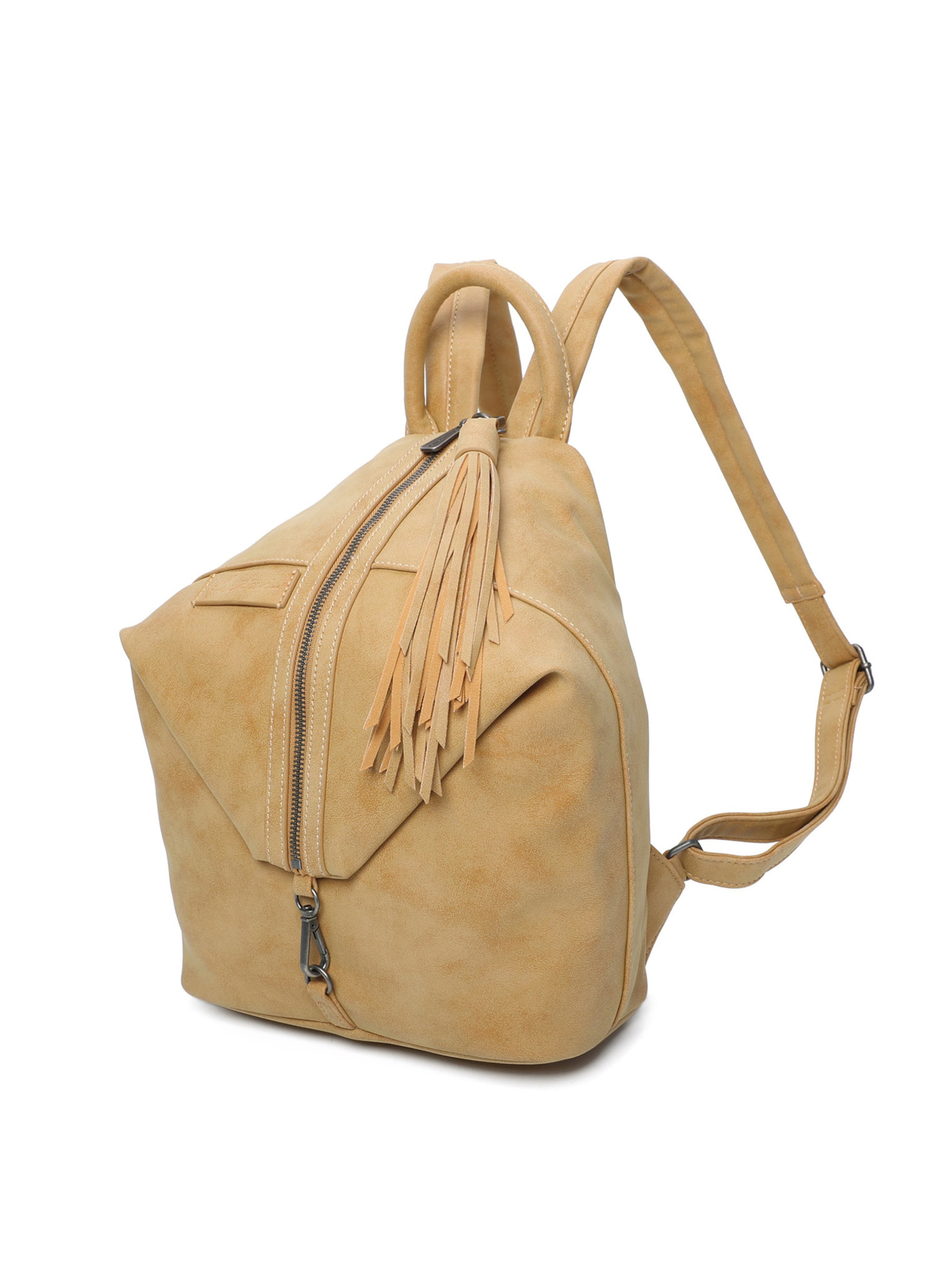 Frauen Taschen & Rucksäcke Fritzi aus Preußen Rucksack 'Marit' in Honig - RR50796 Frauen Taschen & Rucksäcke Fritzi aus Preußen Rucksack 'Marit' in Honig - RR50796