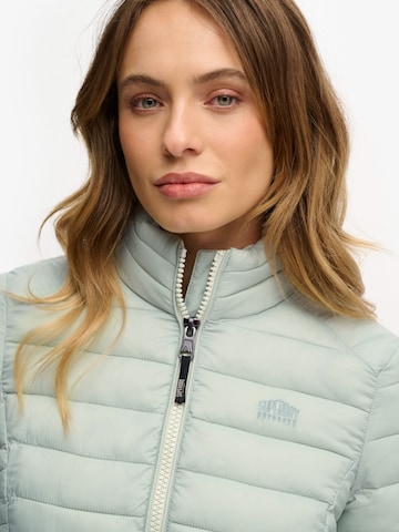 Geacă de primăvară-toamnă de la Superdry pe verde