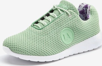 LASCANA Sneakers in Green: front