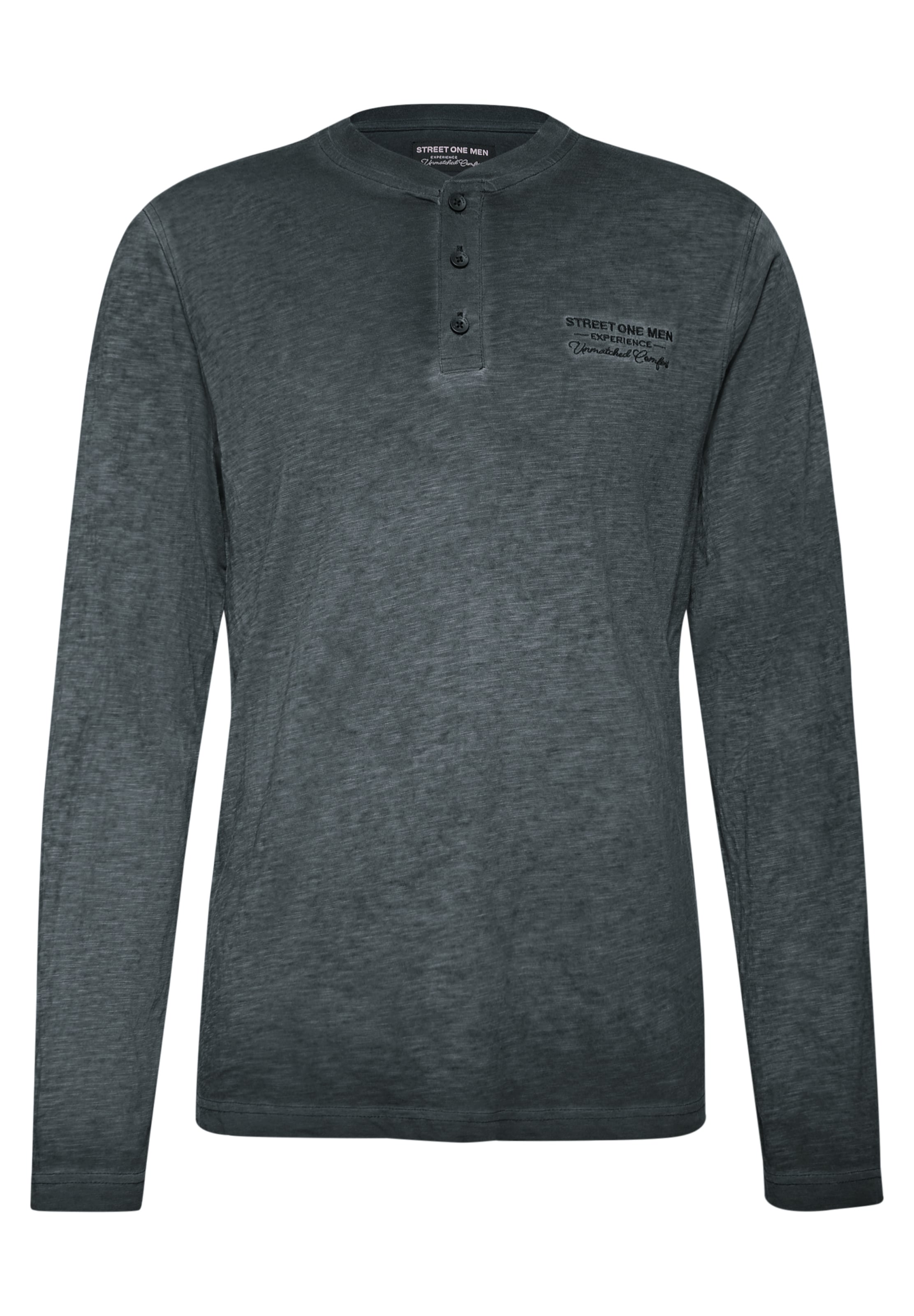 Street One MEN Shirt in Black: front