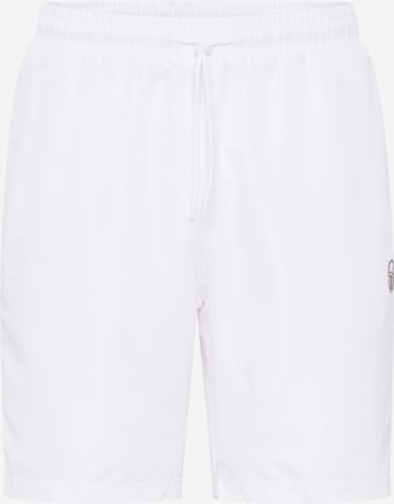 Sergio Tacchini Regular Sportshorts 'DIAMANTE' in Weiß: predná strana