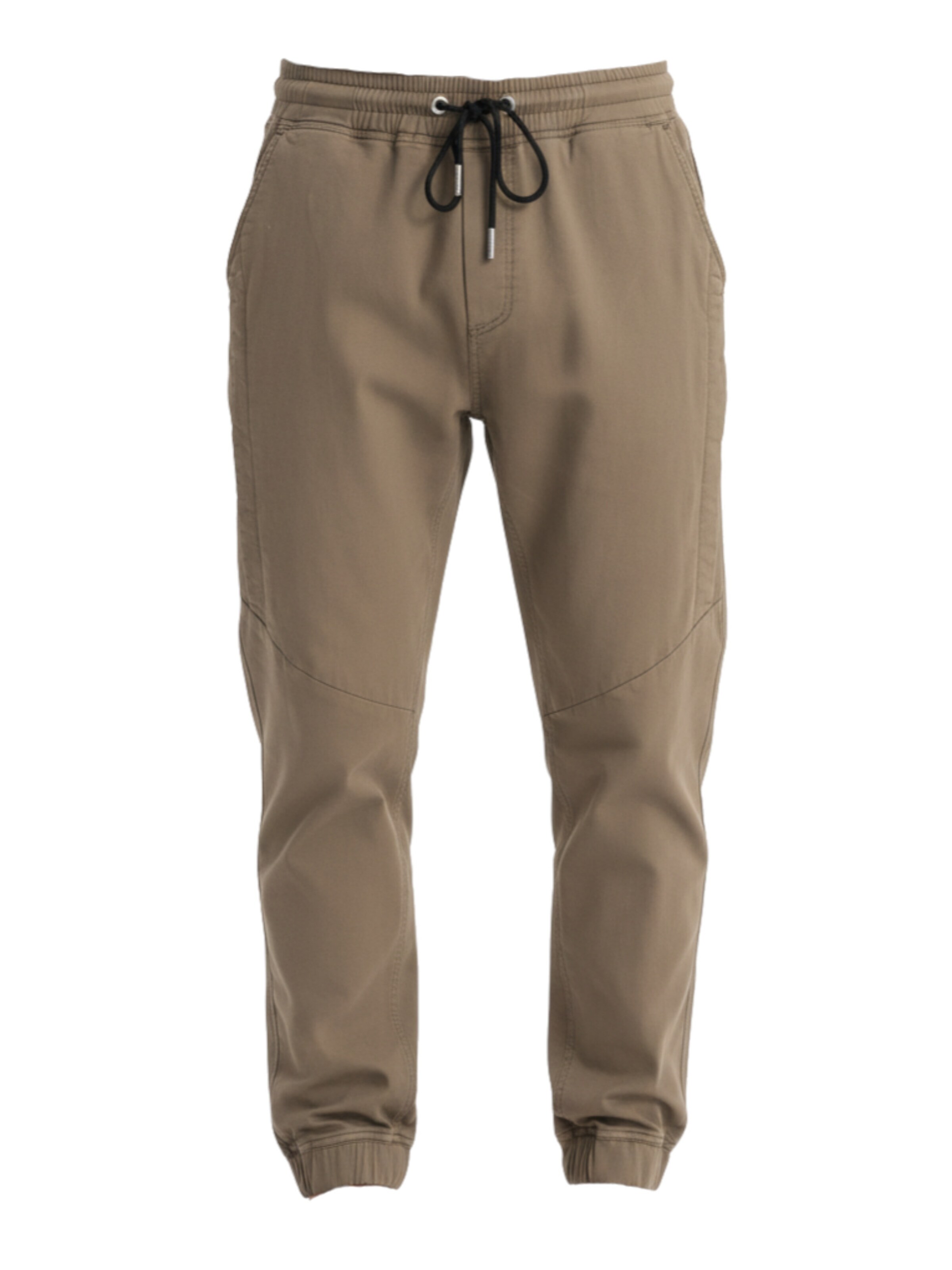 Ombre Broek 'OM-PAJO-0202' in Bruin: voorkant