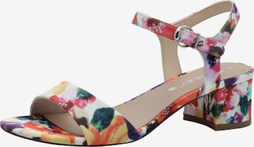 Sandales Tamaris en orange : devant