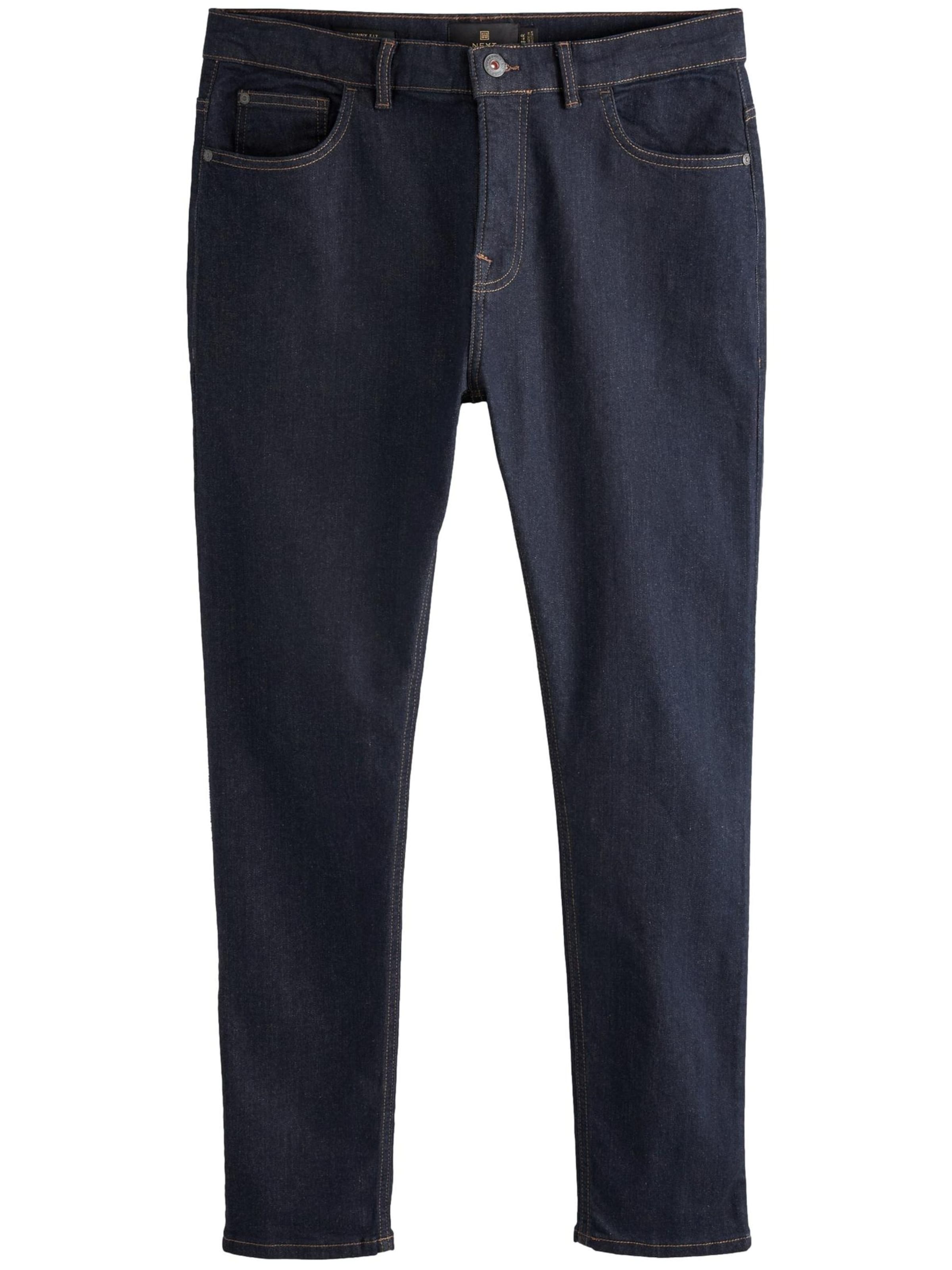 Next Regular Jeans in Blue: front