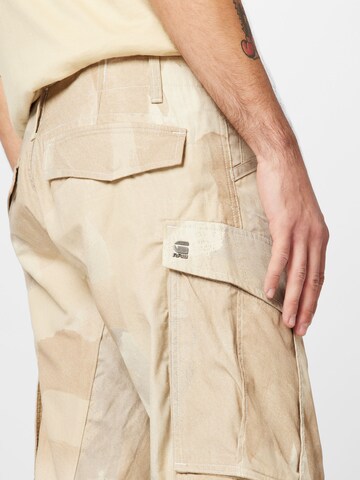 Regular Pantalon cargo G-Star RAW en beige