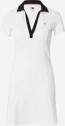 Tommy Jeans Sukienka w kolorze biały: przód