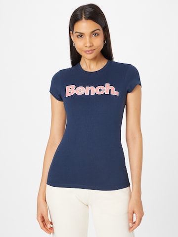 BENCH T-Shirt 'Leora' in Blau: predná strana