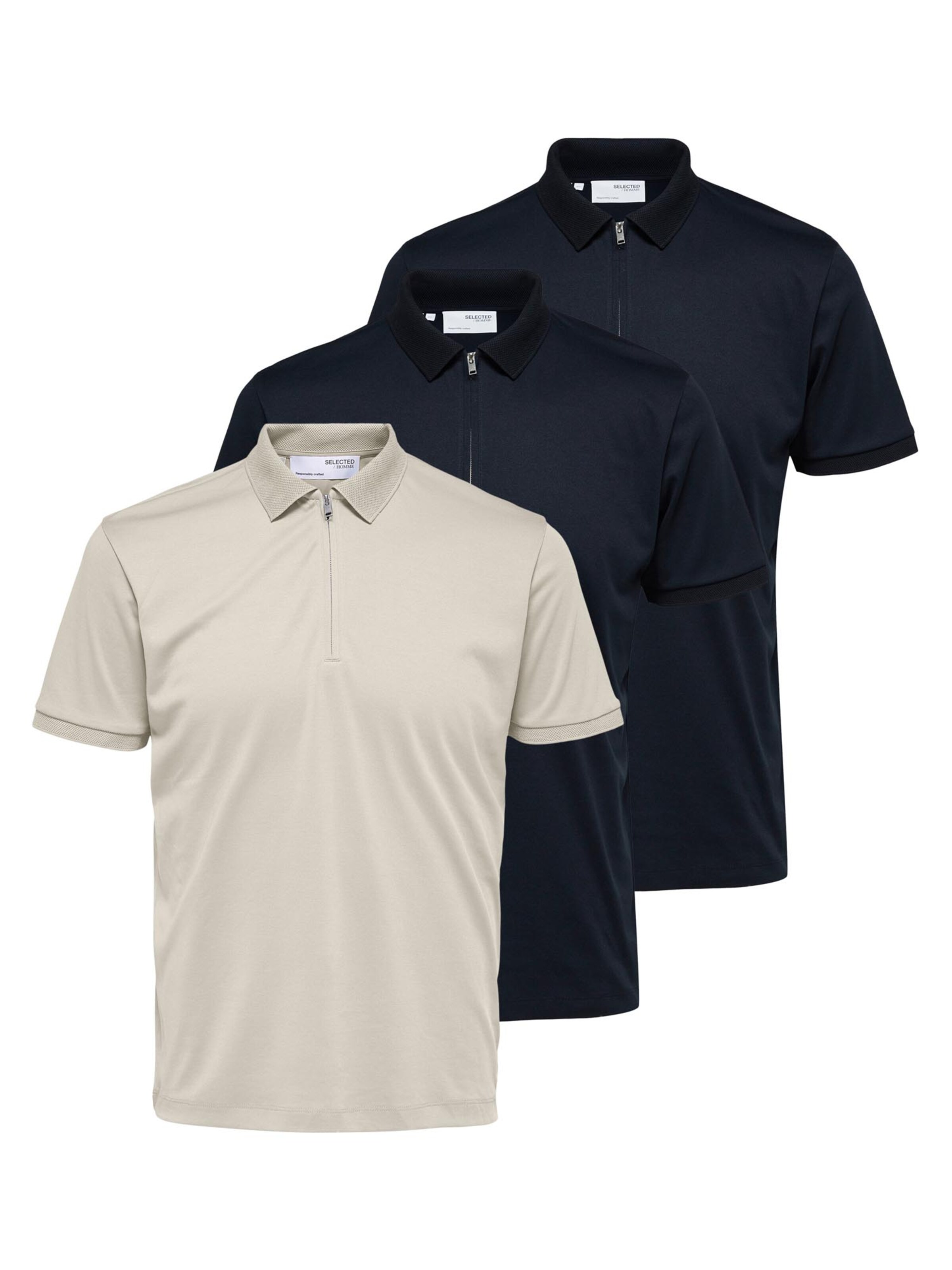 SELECTED Shirt 'Fave' in Blue: front