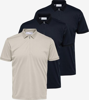 SELECTED Shirt 'Fave' in Blue: front