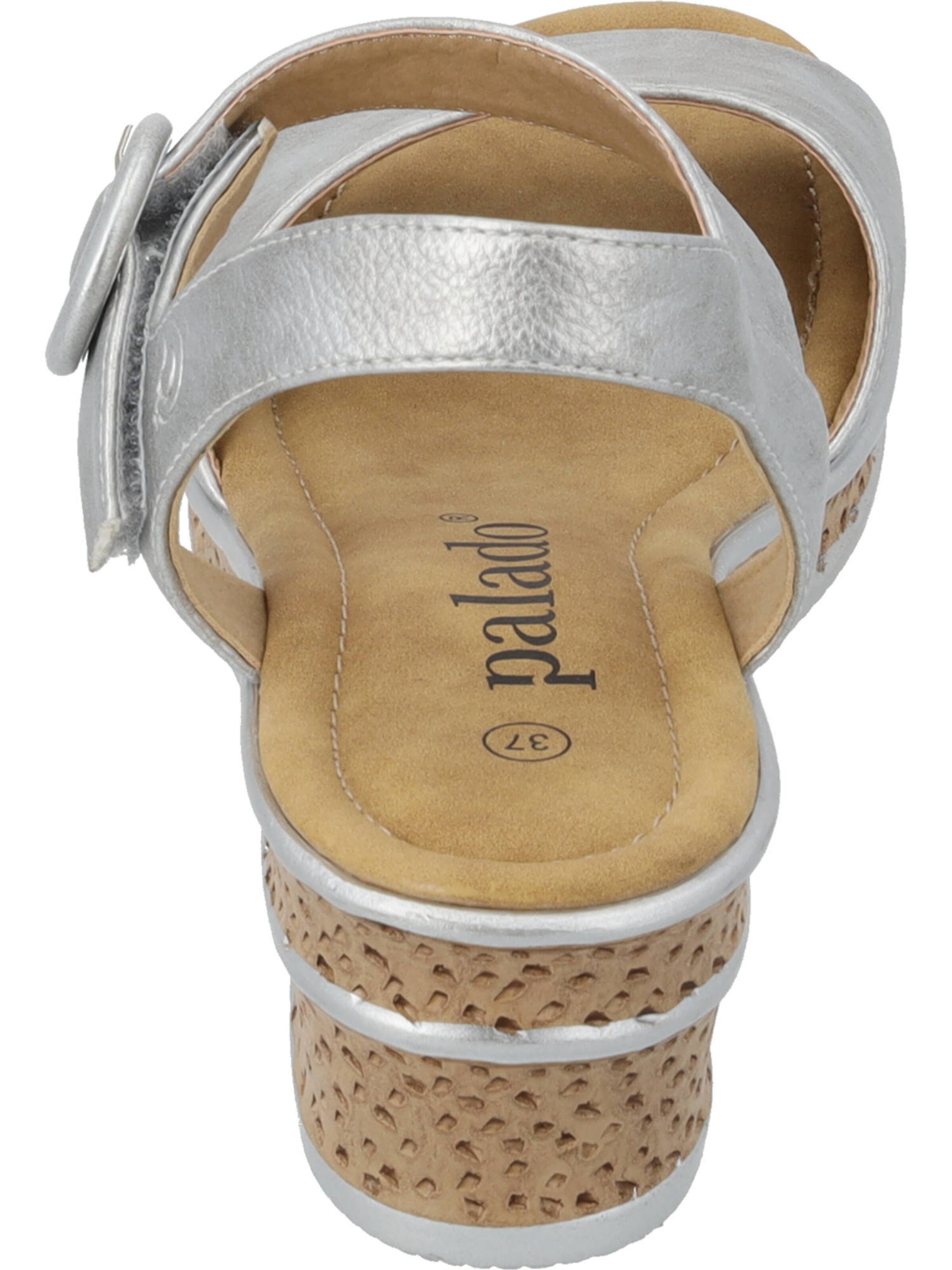 Palado Sandalen met riem 'Helys' in Zilver