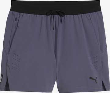 PUMA Regular Sports trousers 'PWRMODE' in Grey: front