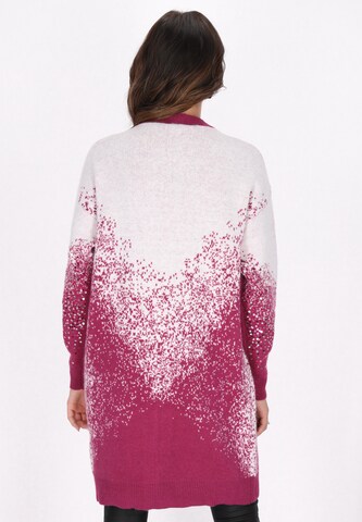 faina Knit cardigan in Pink