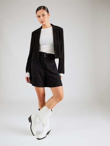 Marks & Spencer Wide Leg Shorts in Schwarz