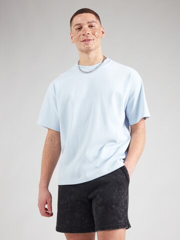 WEEKDAY T-shirt i blå: framsida