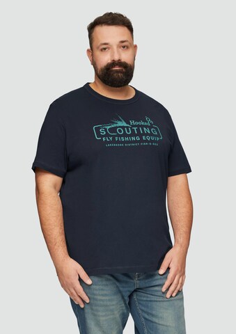 s.Oliver Shirt in Blauw: voorkant