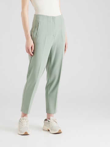 ONLY Tapered Pleated Pants 'RAVEN LIFE' in Green: front