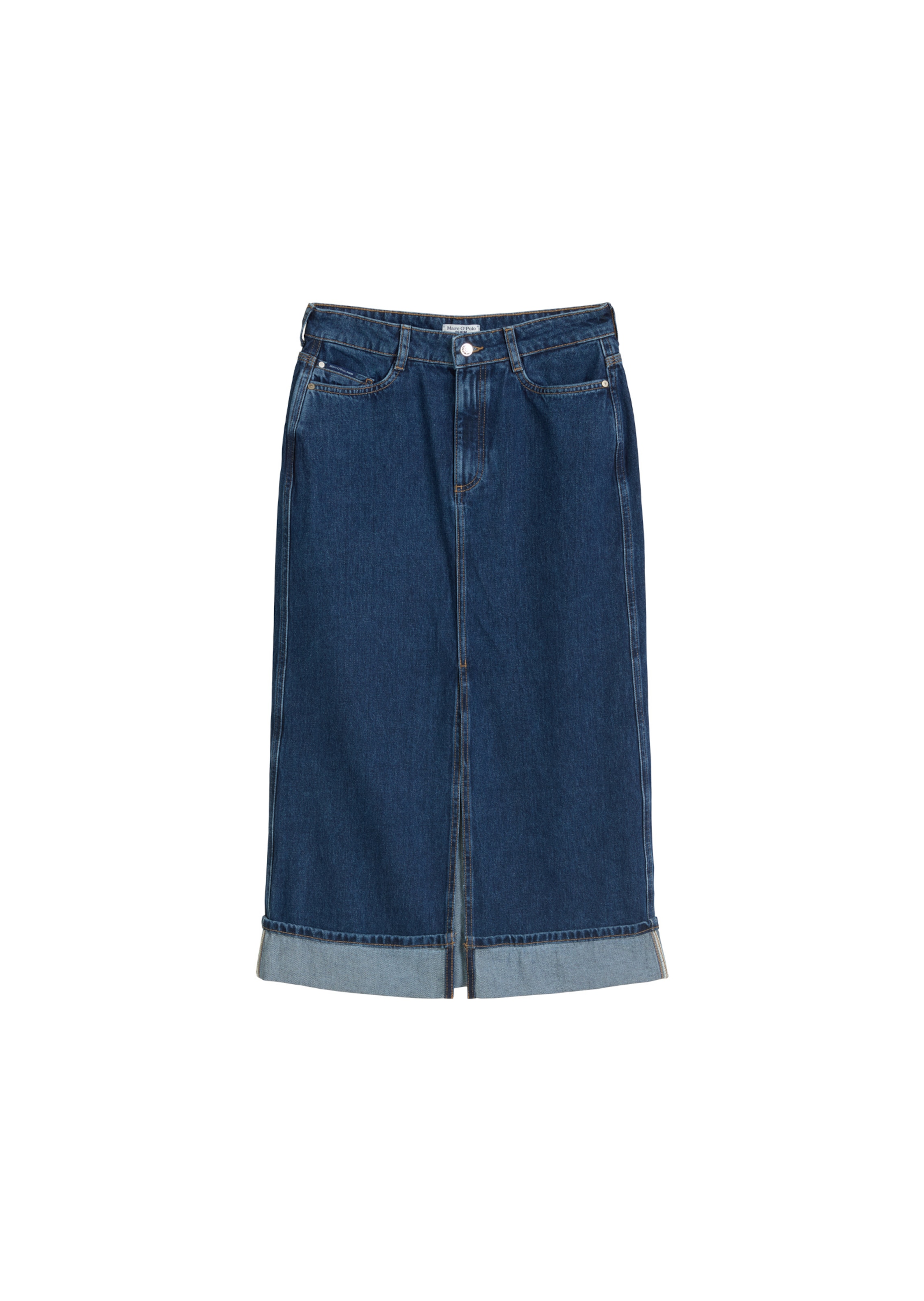 Marc O'Polo DENIM Rok in Blauw: voorkant