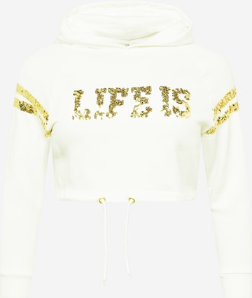 Sweat-shirt 'Zibati' LTB en blanc : devant