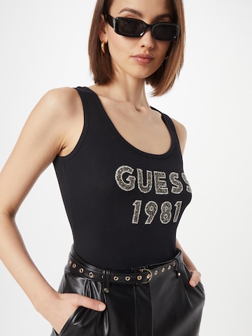 GUESS Top - fekete