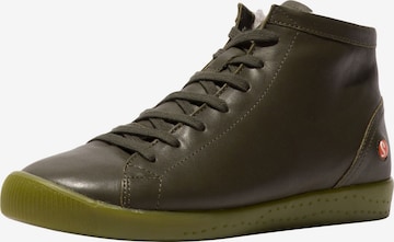 Softinos Veterlaarsjes in Groen: voorkant