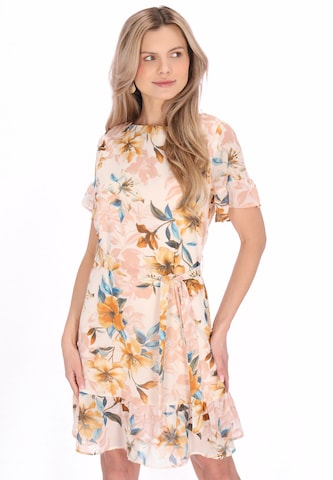 Usha - Vestido 'Casual' en beige: frente