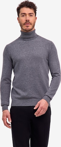FALKE Sweater 'Pure Cashmere' in Grey: front