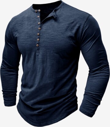 Yesfashion Shirt in Blau: Vorderseite