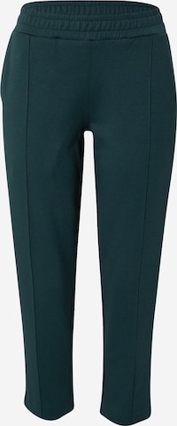 Marc O'Polo DENIM Pleated Pants in Green: front