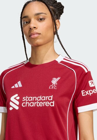 Maillot 'Liverpool FC 25/26' ADIDAS PERFORMANCE en rouge