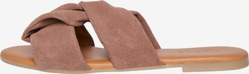 PIECES Mules 'VISANA' in Brown