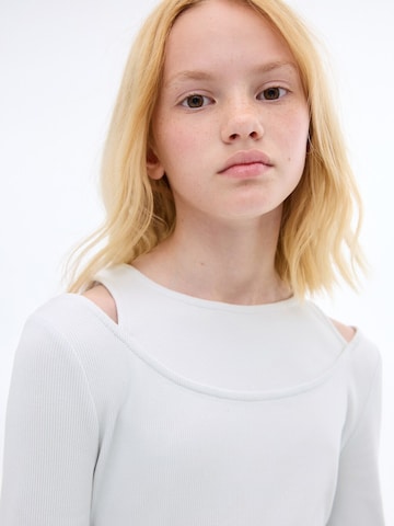 MANGO KIDS Shirt in Wit