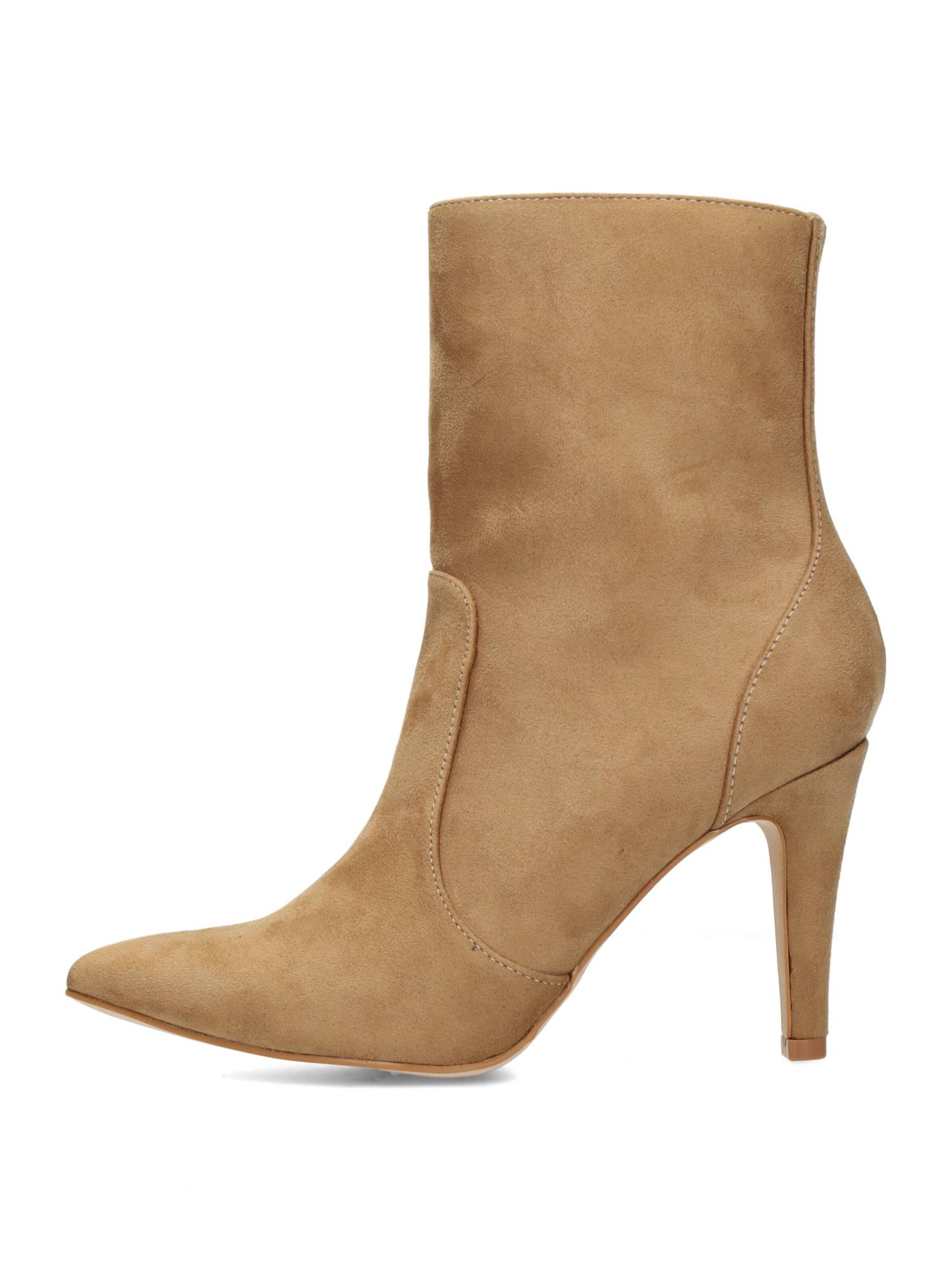 Bottines 'Taverne' POSH by Poelman en jaune : devant