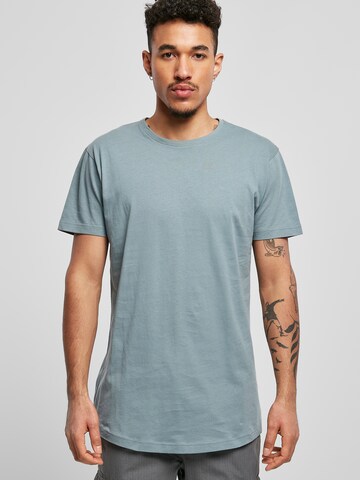 T-Shirt Urban Classics en bleu : devant