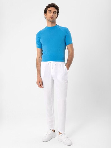 T-Shirt 'Basic' Antioch en bleu