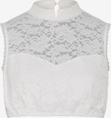 SPIETH & WENSKY Traditional Blouse 'Andora' in White: front