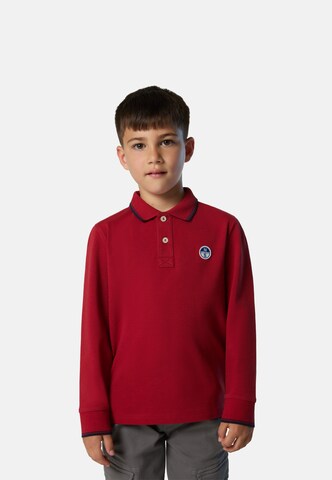 North Sails Poloshirt in Rot: Vorderseite