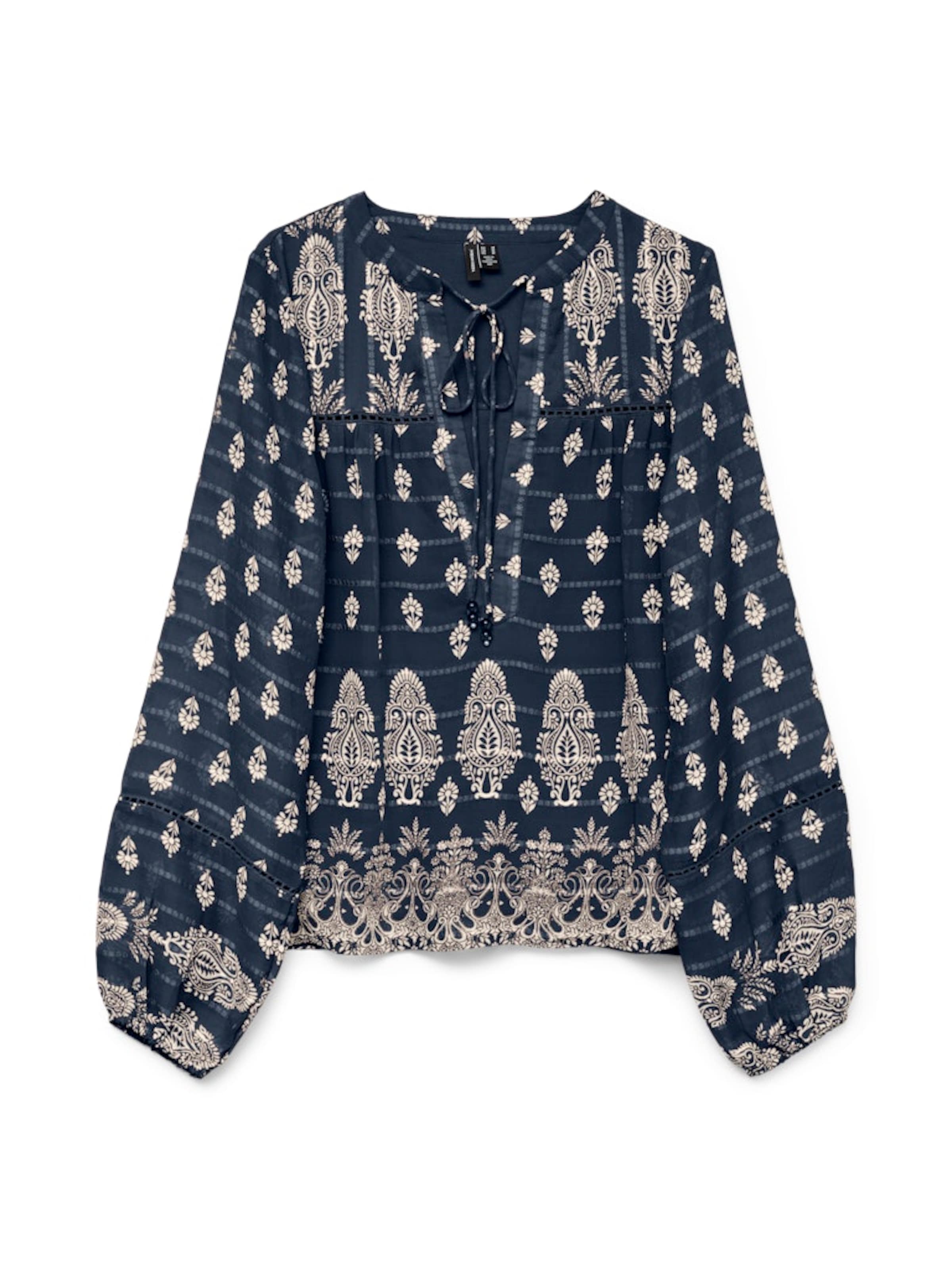 VERO MODA Bluse 'VMHEDI' in Blau: Vorderseite