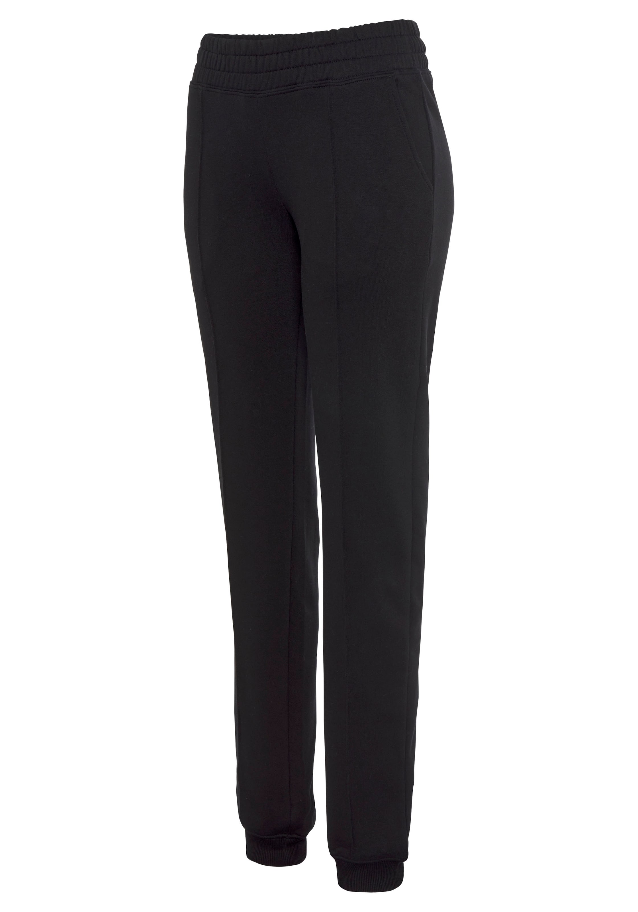 H.I.S Tapered Broek in Zwart