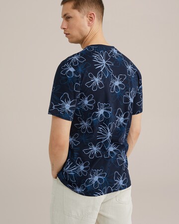 T-Shirt WE Fashion en bleu