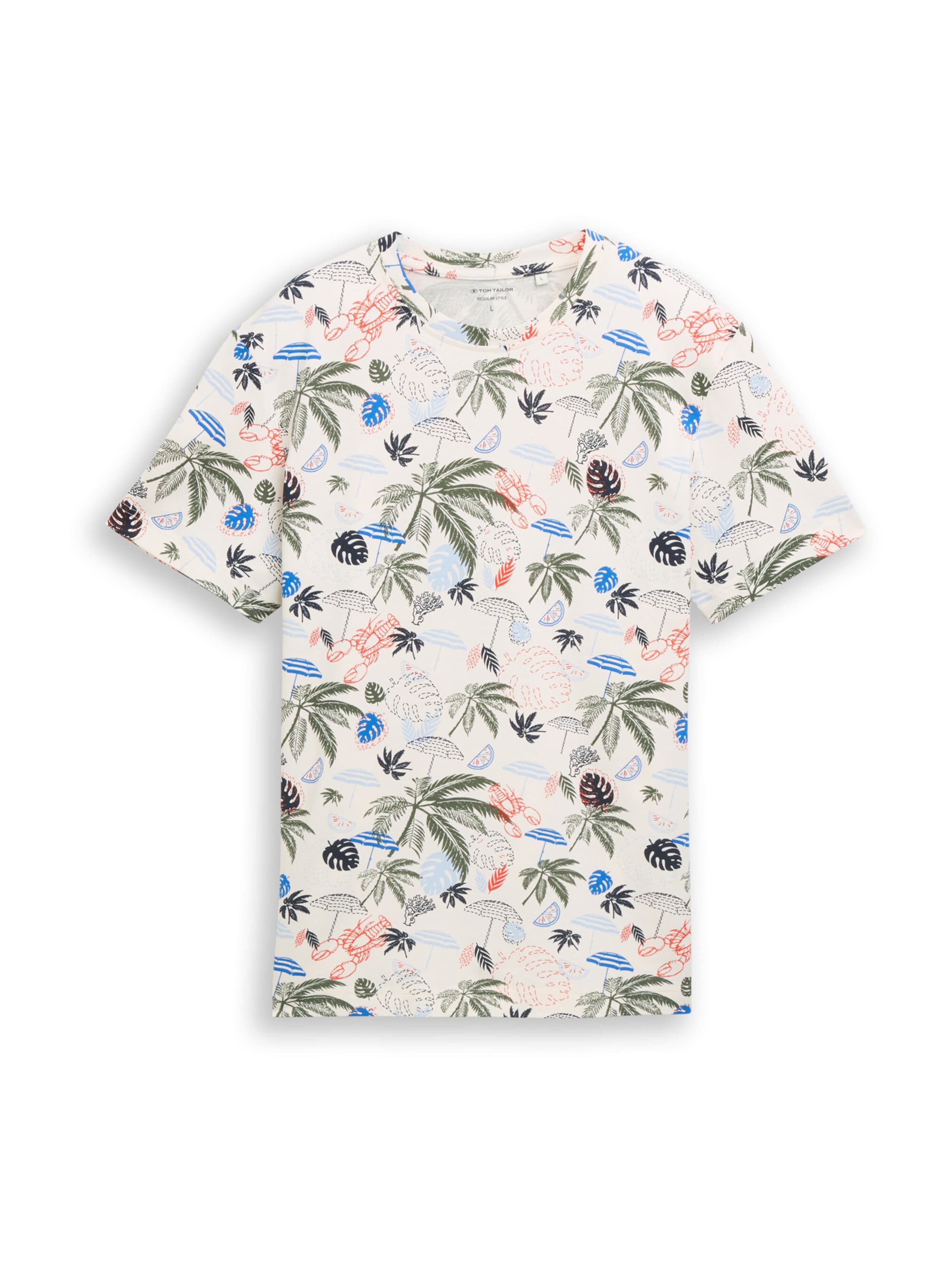 TOM TAILOR Shirt in White: front