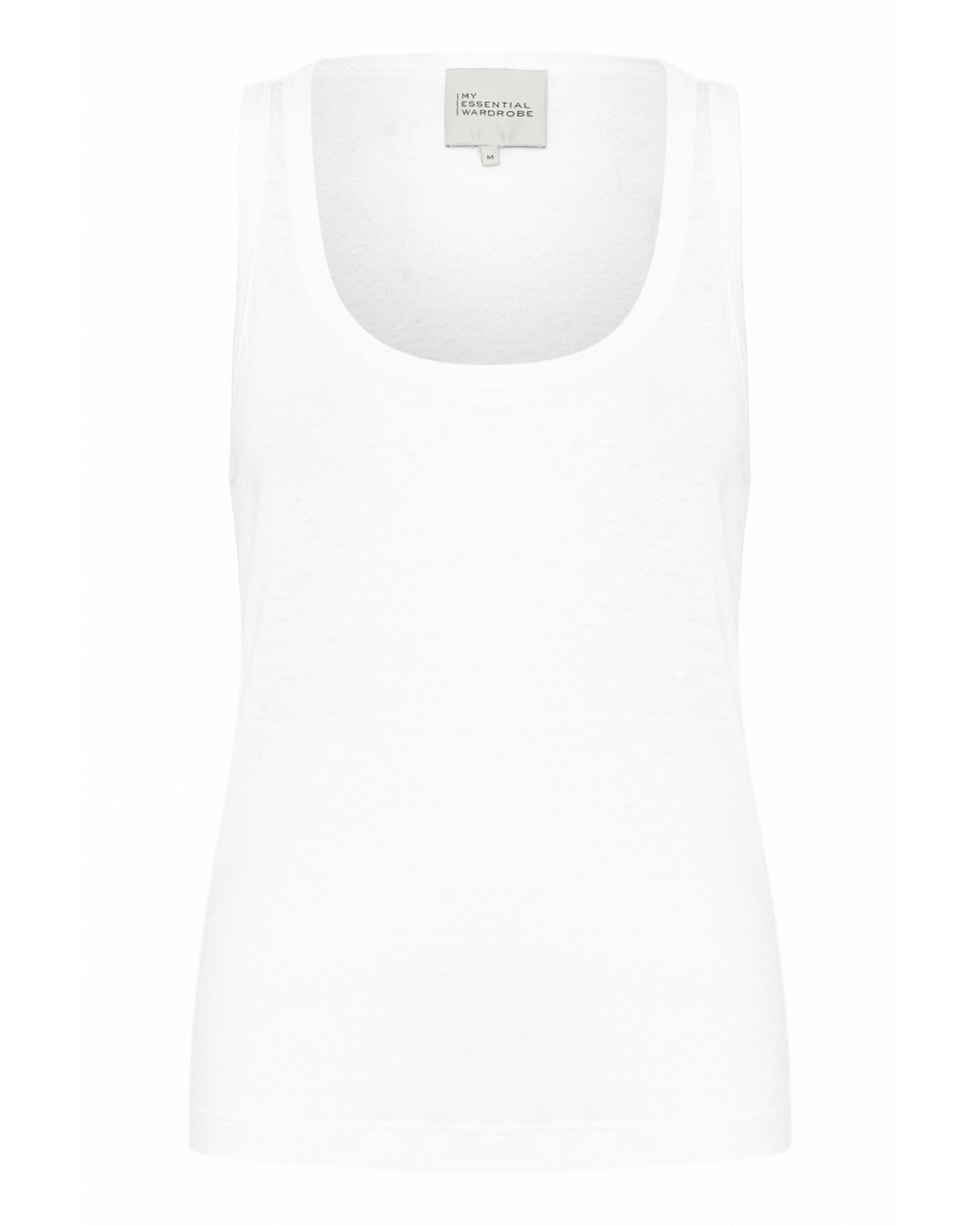 My Essential Wardrobe Top in Weiß: Vorderseite