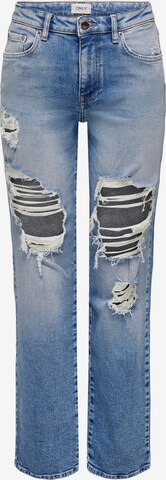 ONLY Regular Jeans 'DAD' in Blauw: voorkant