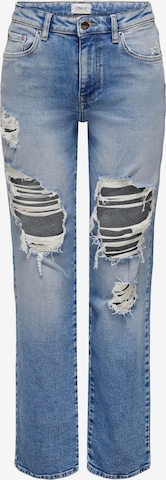 ONLY Regular Jeans 'DAD' in Blauw: voorkant