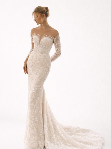 Robe de soirée 'Iriselle Wedding dress' Devotion Dresses en beige