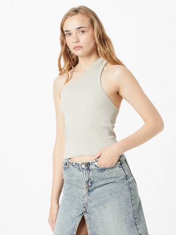 TOPSHOP Top in Beige: front