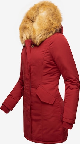 Parka d’hiver 'Karmaa' MARIKOO en rouge