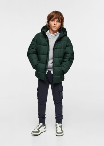 MANGO KIDS Winterjacke 'America 3' in Grün