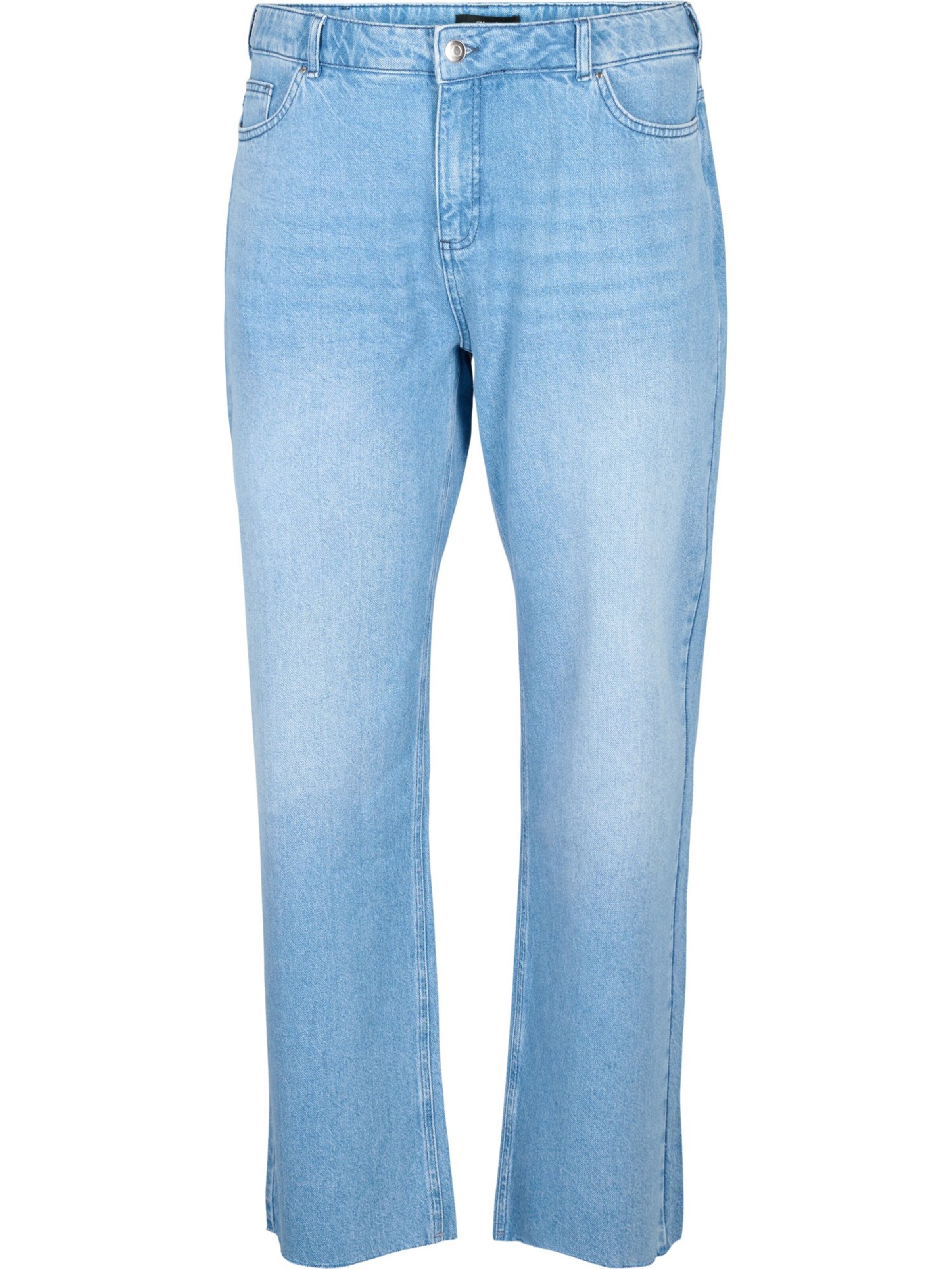 Zizzi Regular Jeans in Blue: front